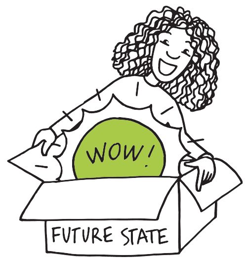 Illustration from Non Obvious Guide - Drawing Your Future